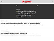 Tablet Screenshot of dorduncukuvvet.com